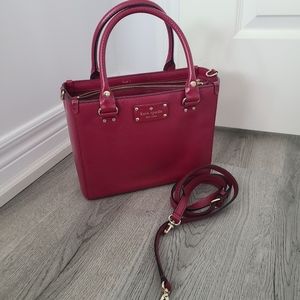 Kate spade purse red
